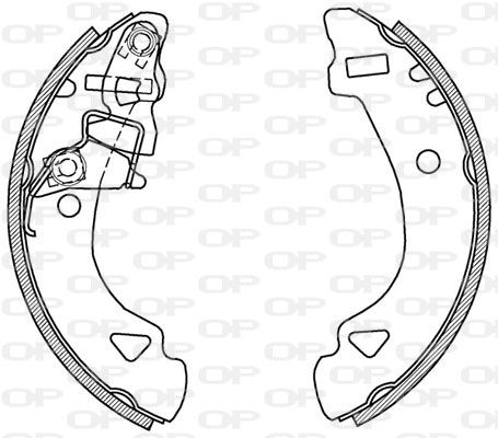 OPEN PARTS Jarrukenkäsarja BSA2132.00